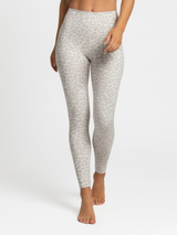 Leggings Leopard Hellgrau
