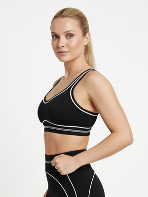 Sports Bra Leopard Navy