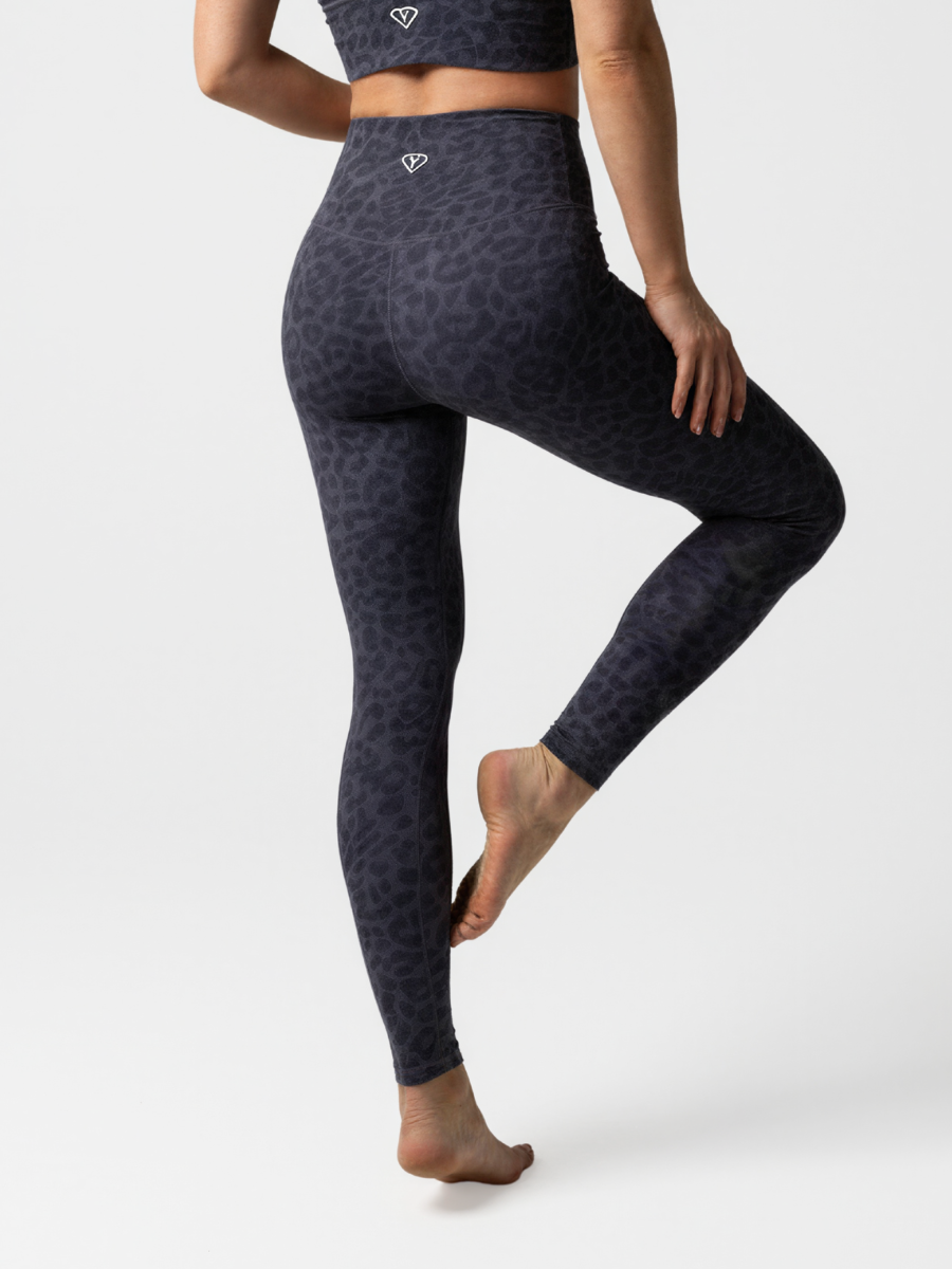 Leggings Leopard Grey