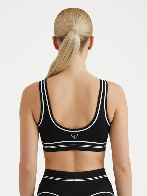 Sports Bra Leopard Navy