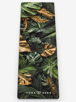 Tapis de yoga Leaves 4mm