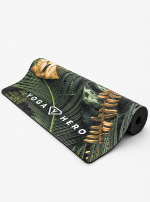 Tapis de yoga Leaves 4mm