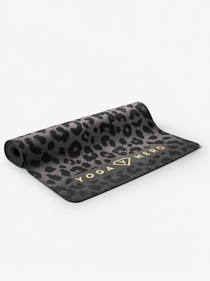 Tapis de yoga Black Leopard Gold 4mm