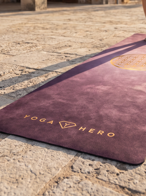 Yoga Classic Set Aubergine Flower of Life