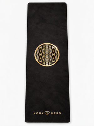 Yoga Reise Set Black Flower of Life
