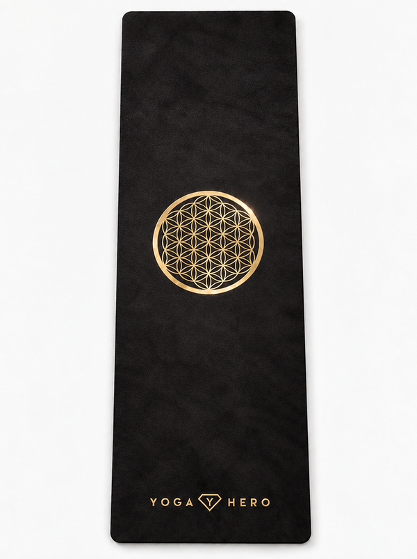 Yoga Reise Set Black Flower of Life