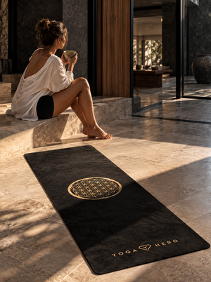 Yoga Classic Set Black Flower of Life