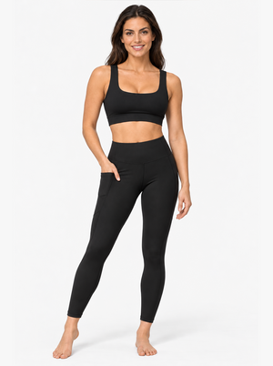 Legging avec poches SuperSoft™ Noir