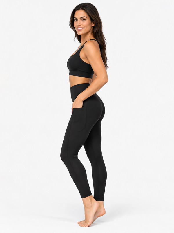 Legging avec poches SuperSoft™ Noir