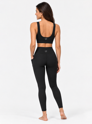 Legging avec poches SuperSoft™ Noir