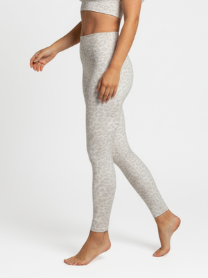 Leggings Leopard Hellgrau