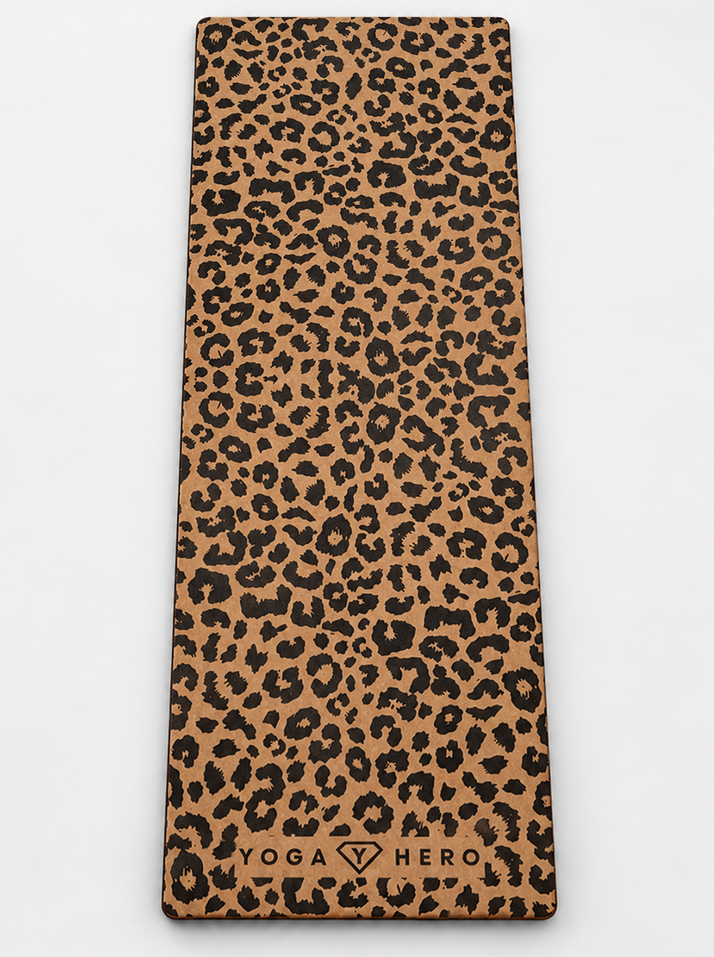 Tapis de yoga en liège Leopard 4mm