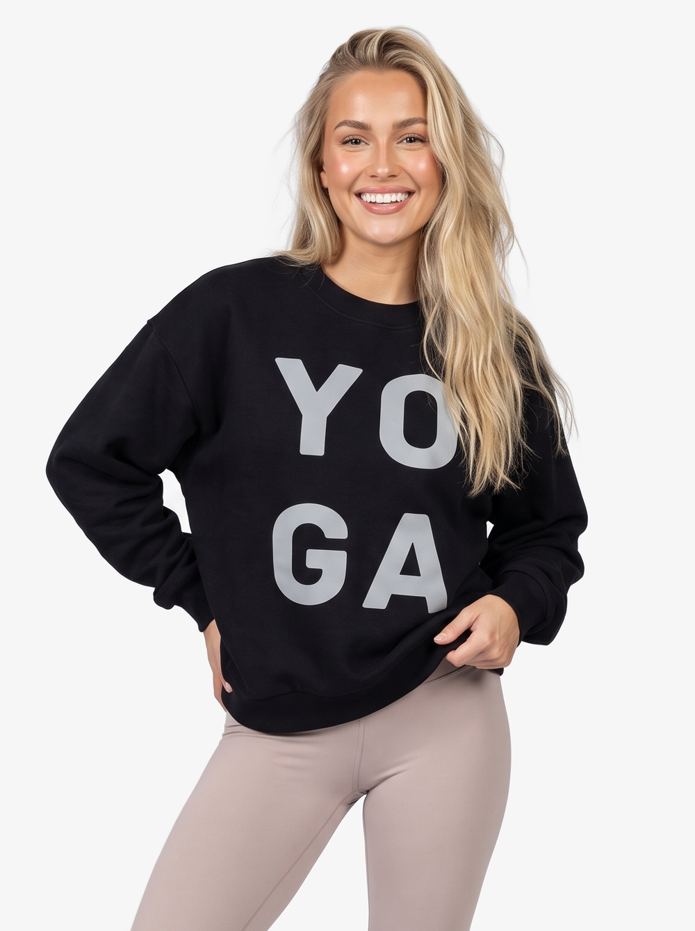 Pullover YOGA Schwarz