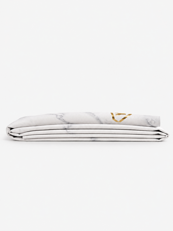 Tapis de voyage White Marble Gold 1mm