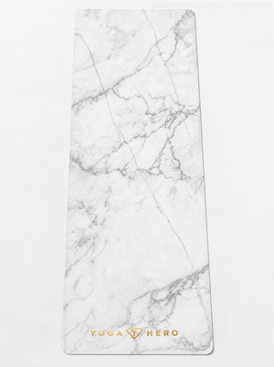 Tapis de voyage White Marble Gold 1mm