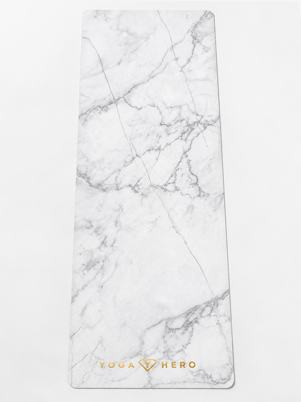 Tapis de voyage White Marble Gold 1mm