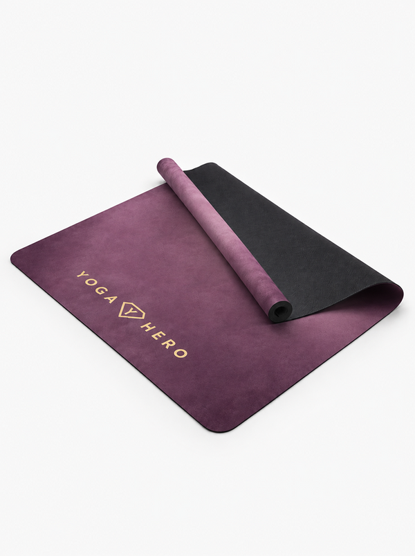 Yoga Reise Set Aubergine Flower of Life