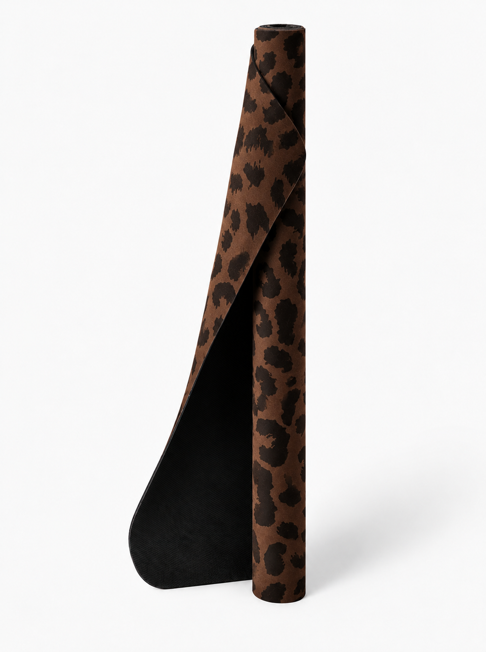 Yoga Reise Set Brown Leopard Gold