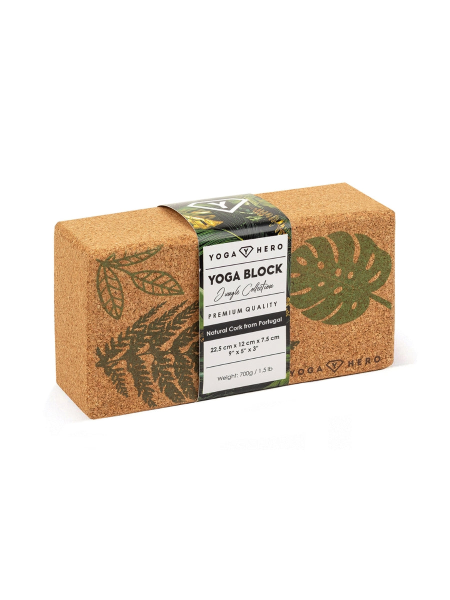 Kork Yogablock Jungle