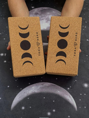 Kork Yogablock Moon