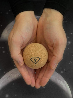 2 Yogablöcke Jungle mit Massage-Ball