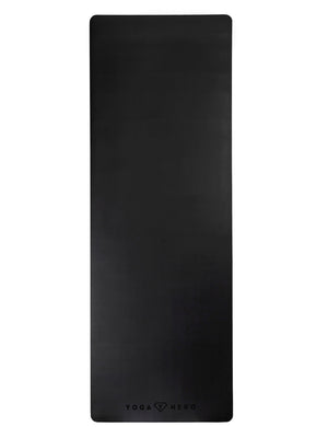 Professional PU yoga mat black 5mm B-stock