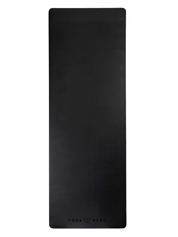 Professional PU yoga mat black 5mm B-stock