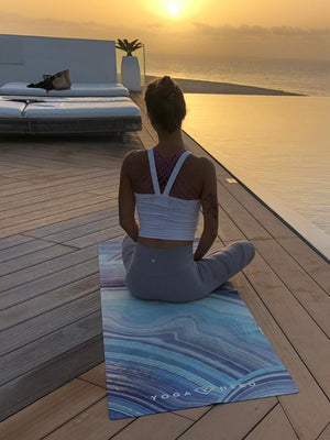 Yogamatte Blue Stone 4mm
