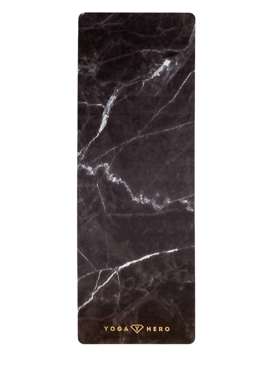 Yogamatte Black Marble Gold 4mm
