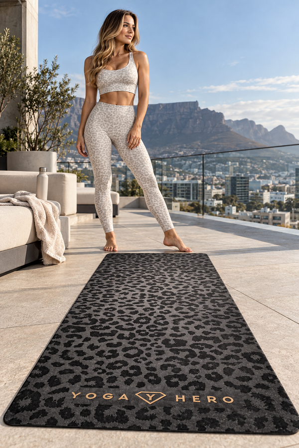 Tapis de voyage Black Leopard Gold 1mm