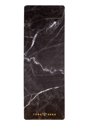 Reisematte Black Marble Gold 1mm