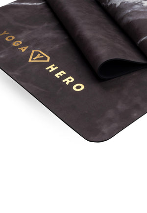 Yogamatte Black Marble Gold 4mm B-Ware