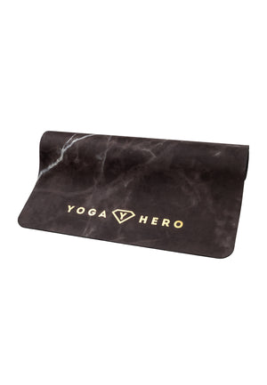 Yogamatte Black Marble Gold 4mm B-Ware
