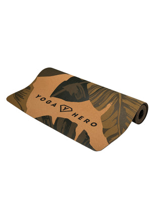 Yoga Kork Set Leaves